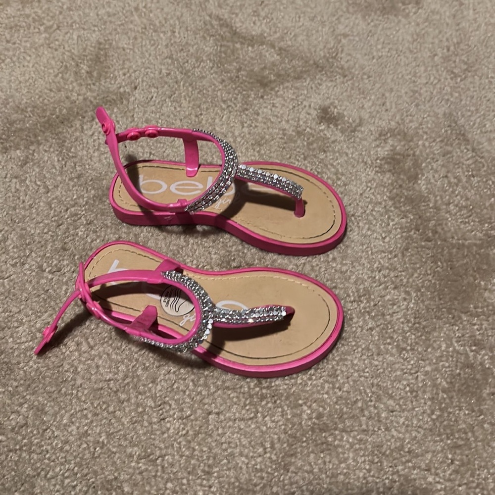 Bebe size 11/12 girl sandals